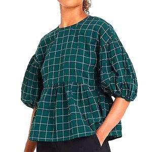 3/$10 New Day 3/4 Puff Sleeve Blouse